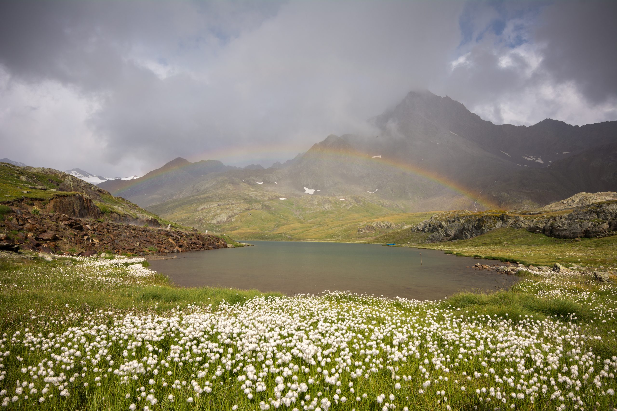 Arcobaleno al Passo Gavia