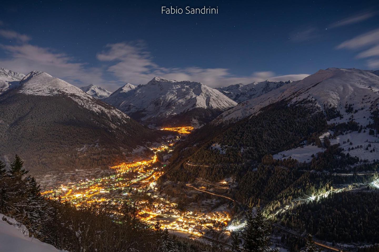 Ponte di Legno Notturna